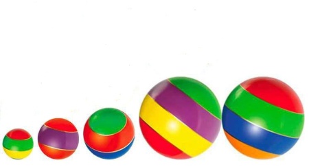 Купить Мячи резиновые (комплект из 5 мячей различного диаметра) в Томмоте 